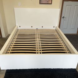 Queen Size White IKEA Malm Bed Frame *Delivery Available*  