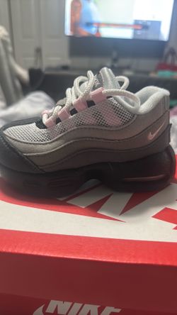 AIR MAX 95 PINK/BLACK TODDLER SIZE 7C
