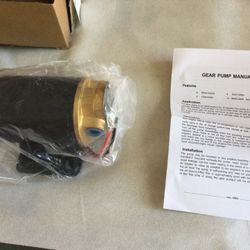 Marine 12V 3.2GPM Oil Pump Turbo Pump Oil Scavenge Pump Gear Pump 