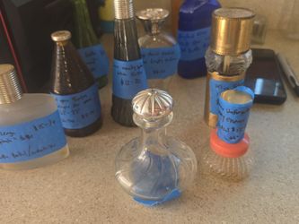 Large lot of vintage glass bottles , different brands and glass makers , different sizes amd styles