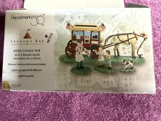 Dept Department 56 Here Comes The Ice Cream Man 