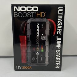 NOCO Boost GB70 2000A UltraSafe Jump Starter