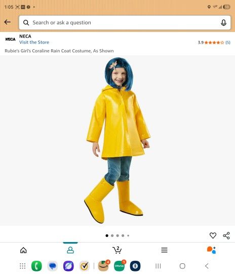 Coraline Halloween Costume Girls