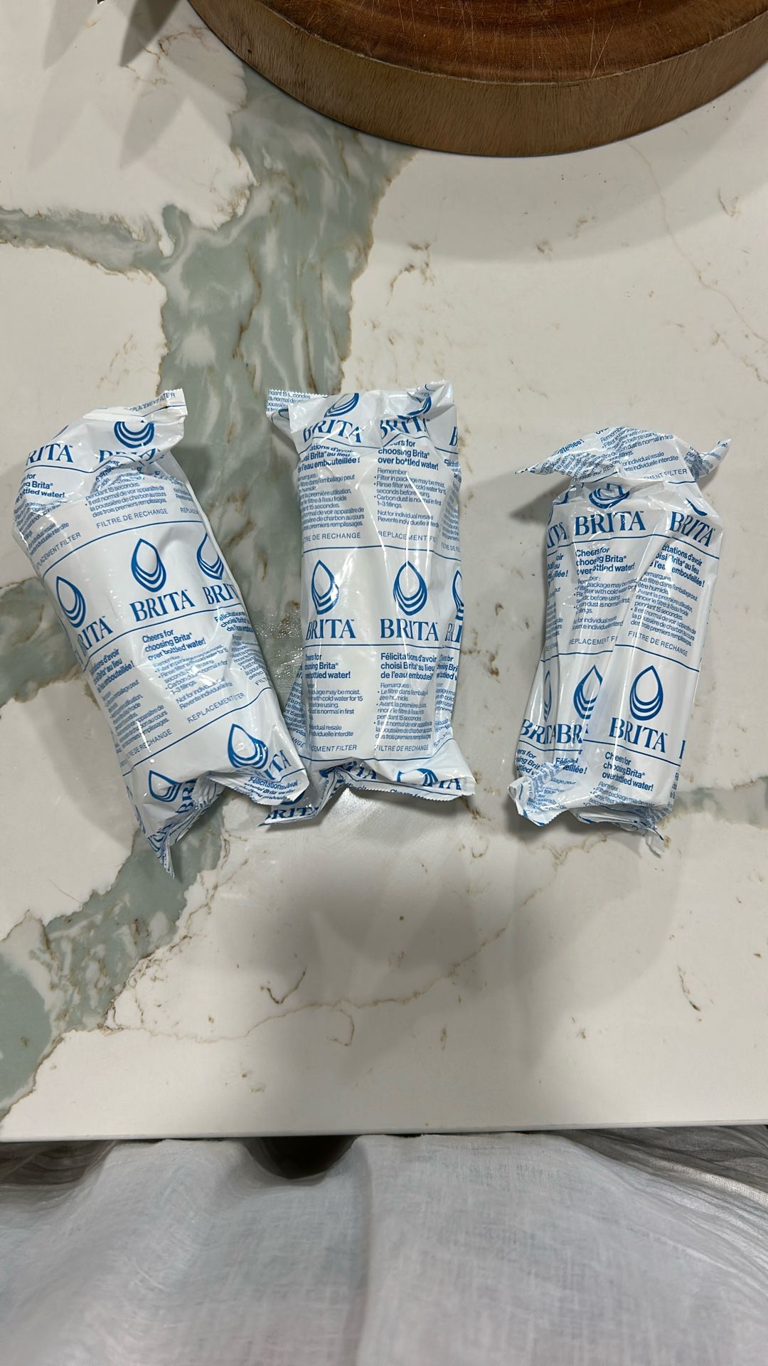 Three Brita Filters. New. $3 for all three