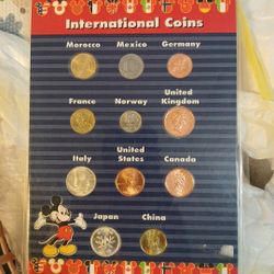 Epcoc Disney International Coins