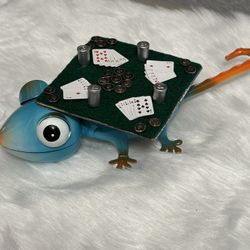 Unique Handmade Lizard Hanging Decor