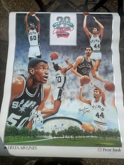 Vintage Spurs Poster