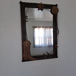 Country Theme Mirror 24" X 36"