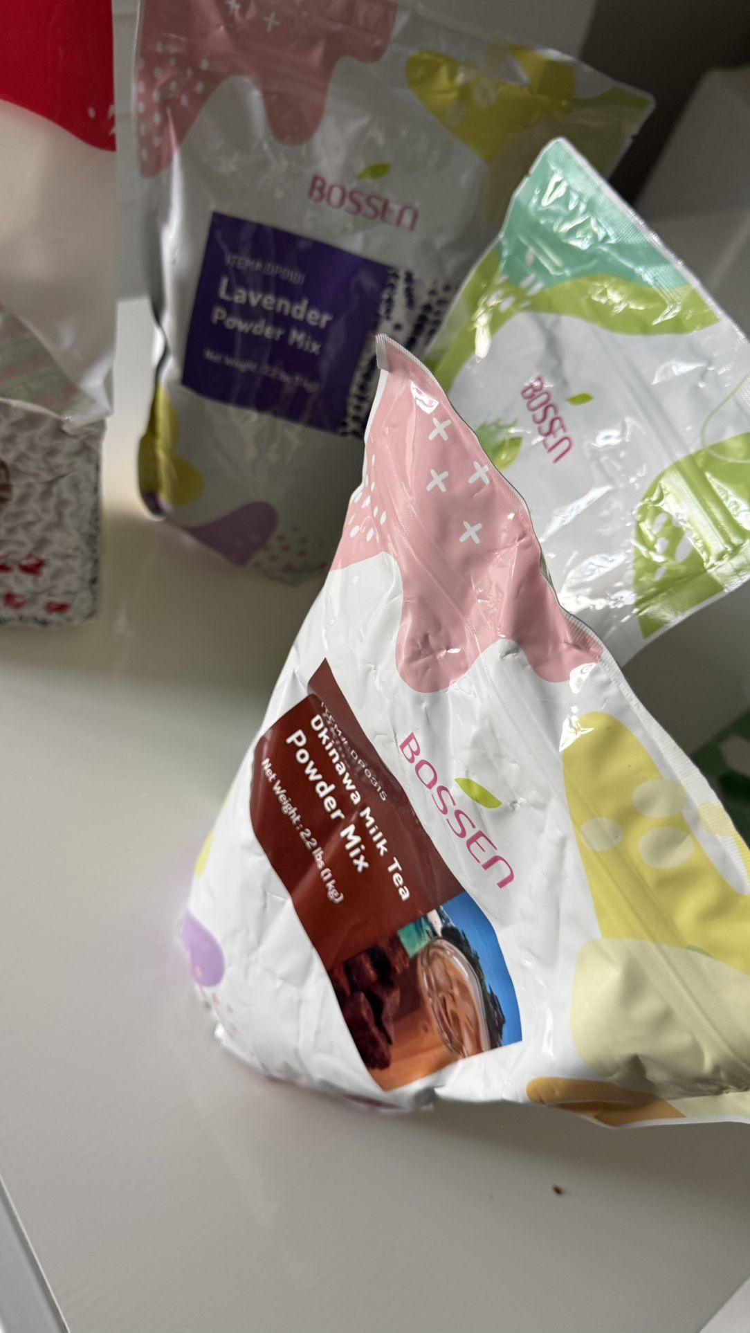 Bossen's Milk tea powder boba