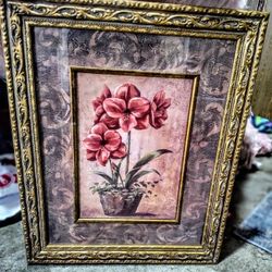 Amaryllis Flower Painting