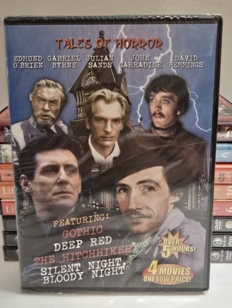 Tales of Horror: Gothic Deep Red Hitchhiker Silent Night Bloody Night DVD NEW