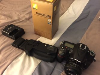 Nikon 7100 with 2 lens