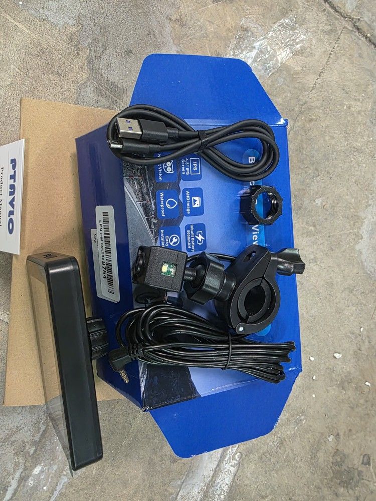 Bike Camara Recorder Handlebar Monitor