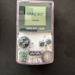 Game Boy Color Purple Transparent 