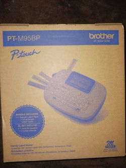 Brother P-Touch PT-M95BP Label Maker Bundle
