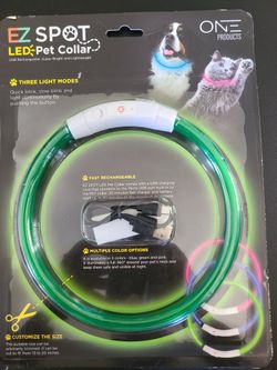 Pet Collar Neon Green. In Van Nuys By Sherman Way And Hazeltine Ave 