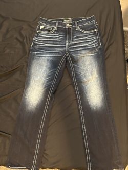 Salvage buckle jeans
