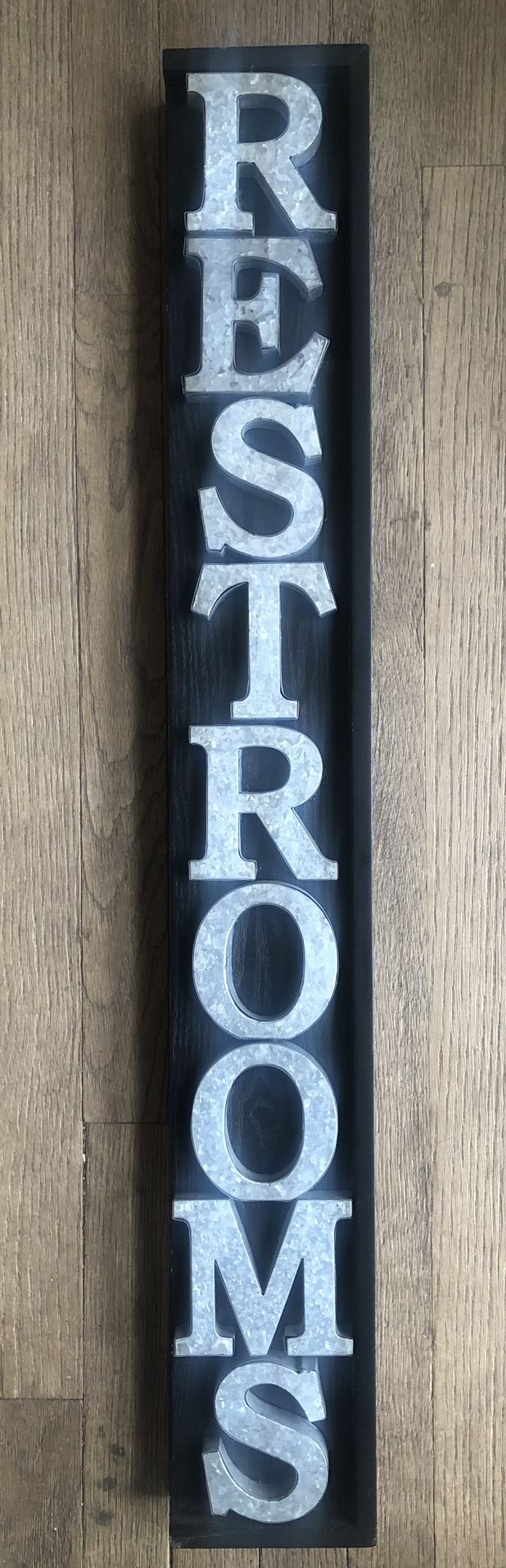 Custom Made Restroom Sign