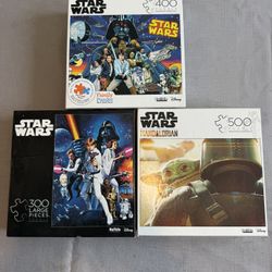 3 Star Wars Puzzles 