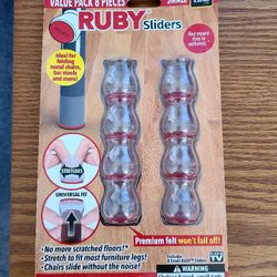 RUBY SLIDERS FOR CHAIRS