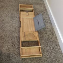 Bamboo Bath Tray Luxury 