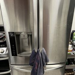 lg fridge stainless steel 