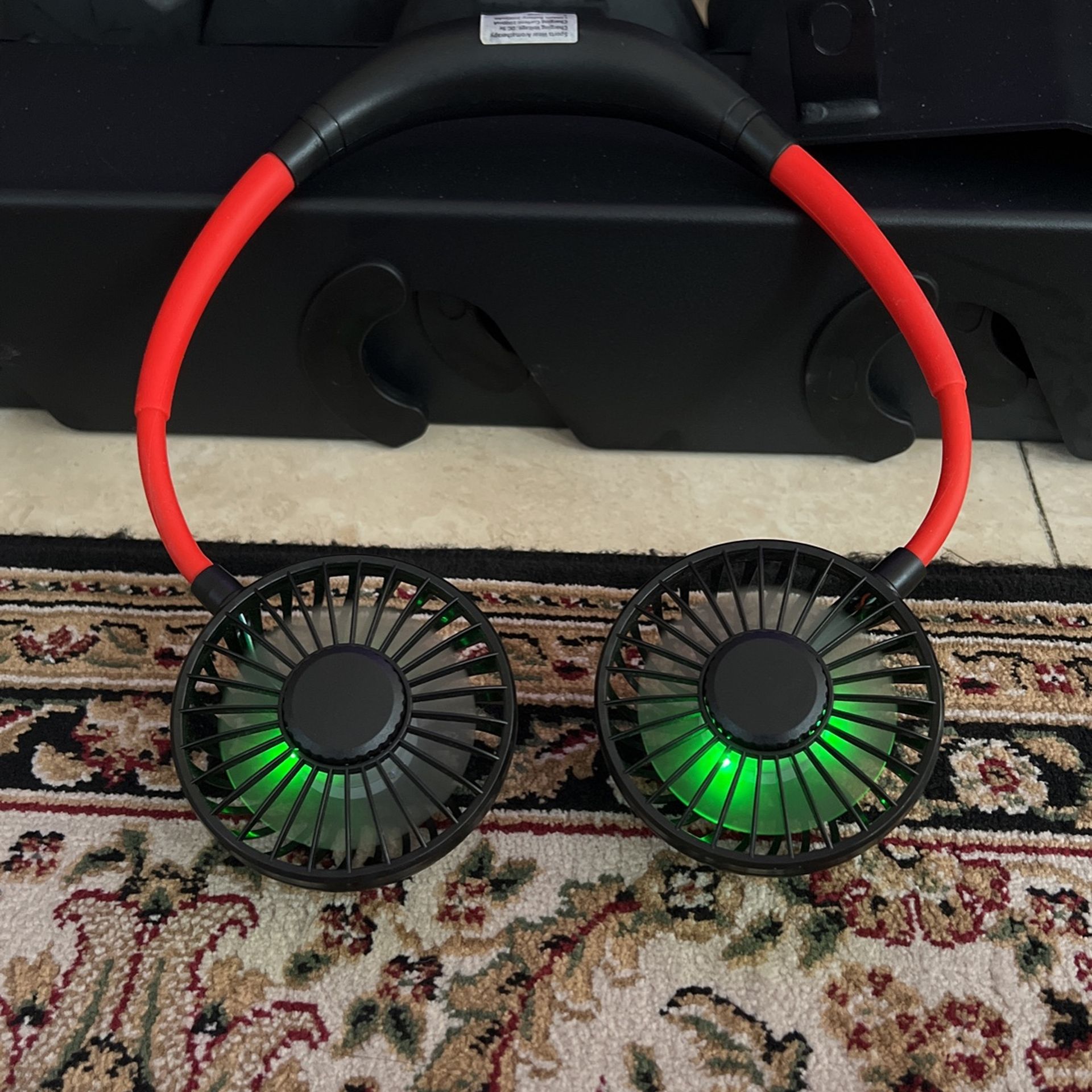 portable fan with Led lights
