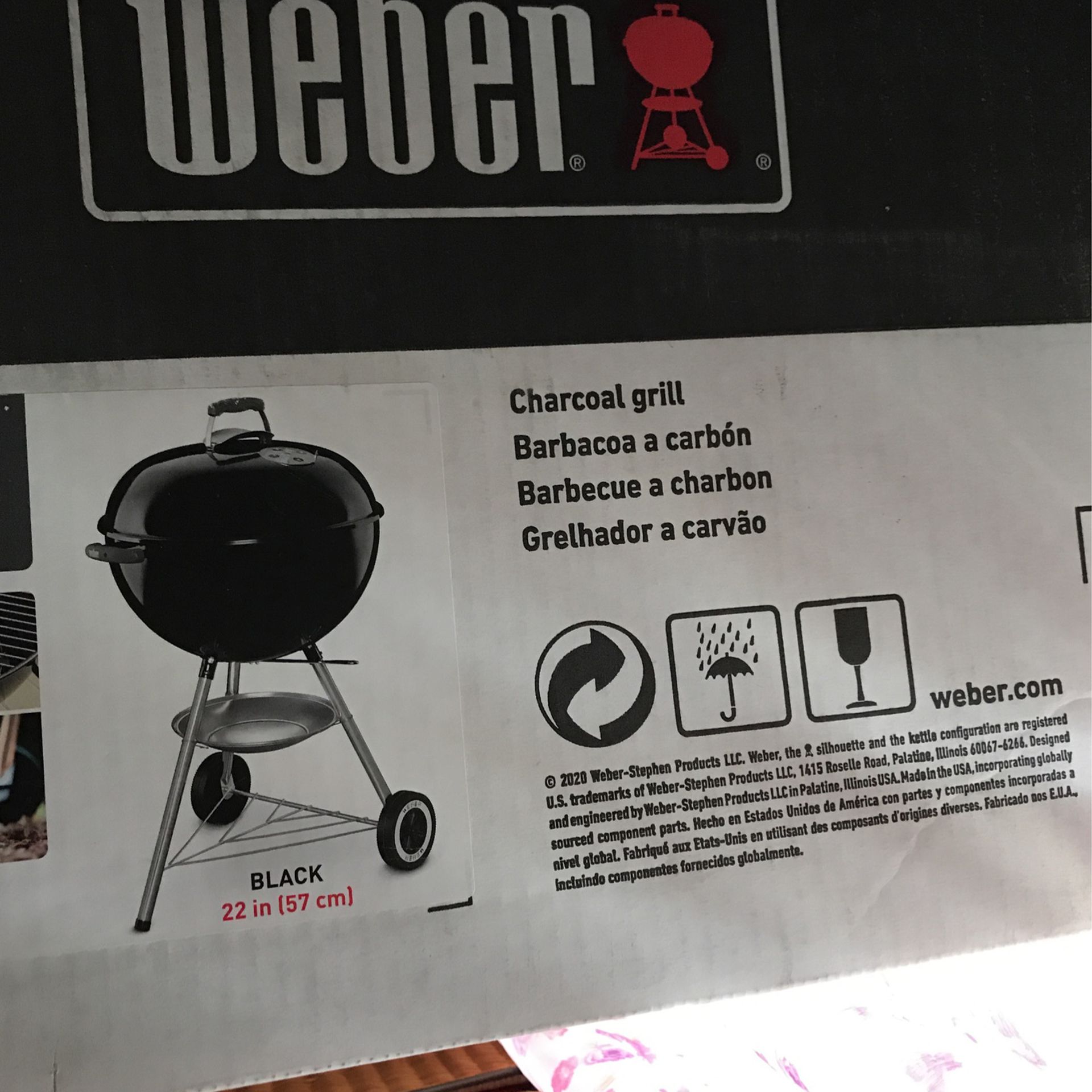 Charcoal Grill Weber Brand
