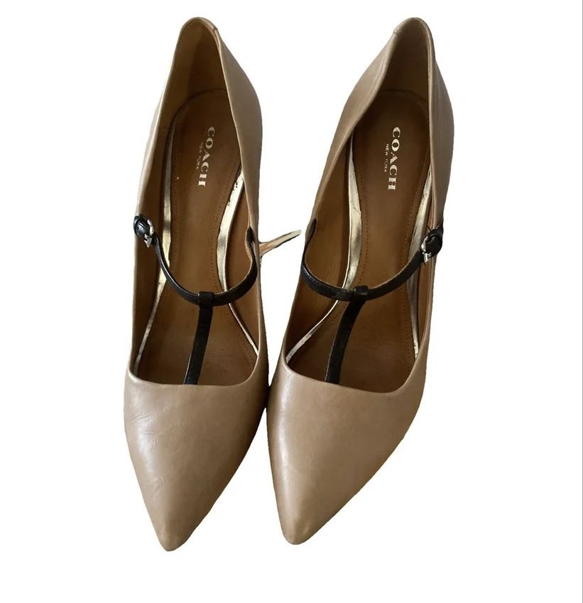 Coach Leather Stilettos