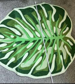 New Monstera Rug
