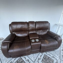 Electric Leather Sofa From el dorado 