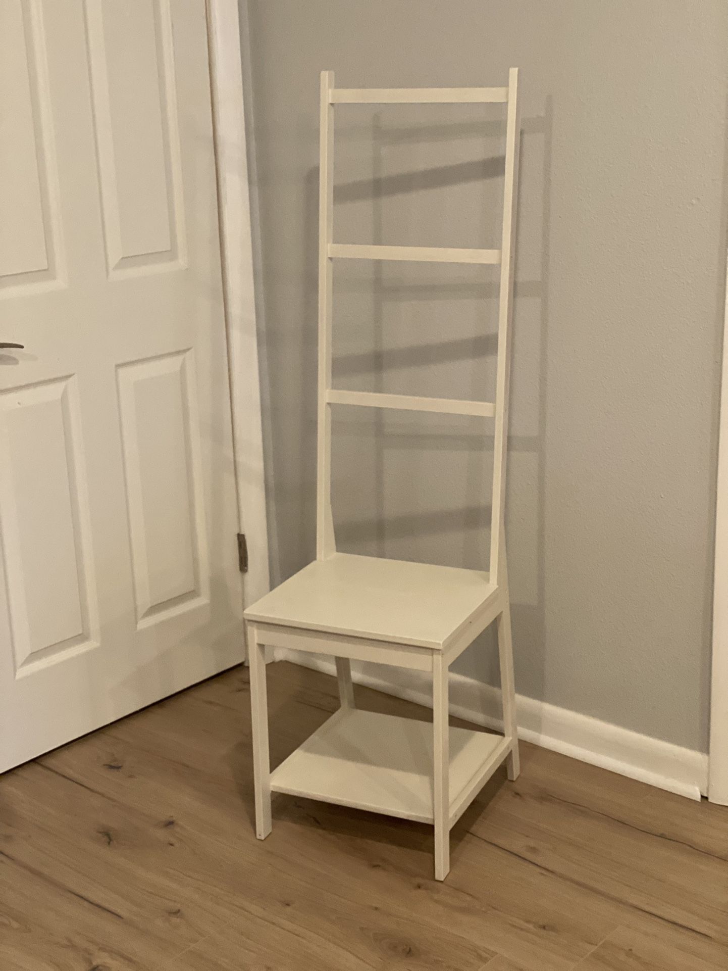 Stool For Blankets To Hang