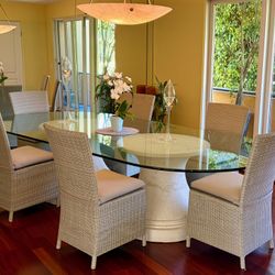 Oversized Vintage 1980s / 1990s Postmodern Dining Table