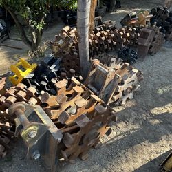 Compaction Wheels Mini Excavator Backhoe 