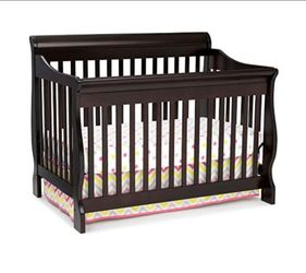 BRAND NEW - Delta Children Canton 4-in-1 Convertible Crib - (Dark Chocolate)
