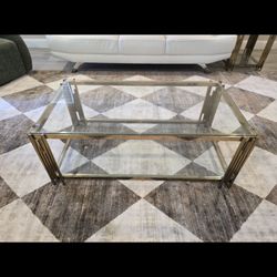Coffee Table And 2 End Tables