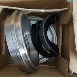 2007 Dodge Caliber Rear Drums And Shoe Brakes   New