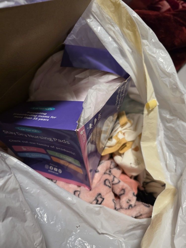 Two Bags Of Baby Girl Clothes 0-3 Months