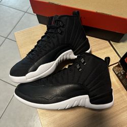 Nike Jordan 12 Nylon Black Size 9 RARE