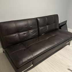 Dark Brown Futon 