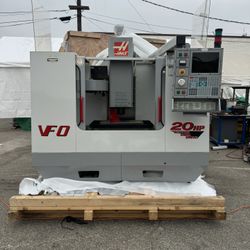 Hass VF-0 CNC mill vertical machining center Mfg date 09/2000 4th and 5th axis ready. Indexer sold separately.