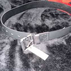Timberland Black Leather Belt