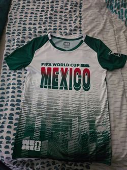 Fifa mexico world cup tshirt.  Size x-large kids size