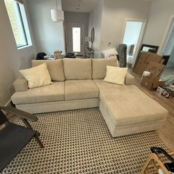 Living Spaces Sectional Couch