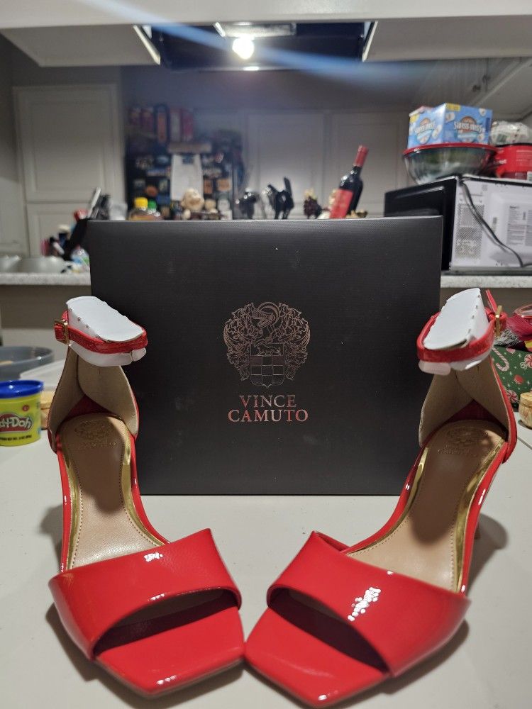 Vince Camuto Red Heels