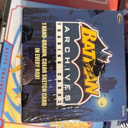 Batman Archives Trading Cards Boxes