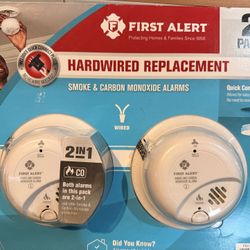 First Alert Hardwired Smoke & Carbon Monoxide Sealed