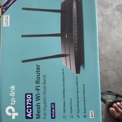 TP link Mesh wifi router Ac1750