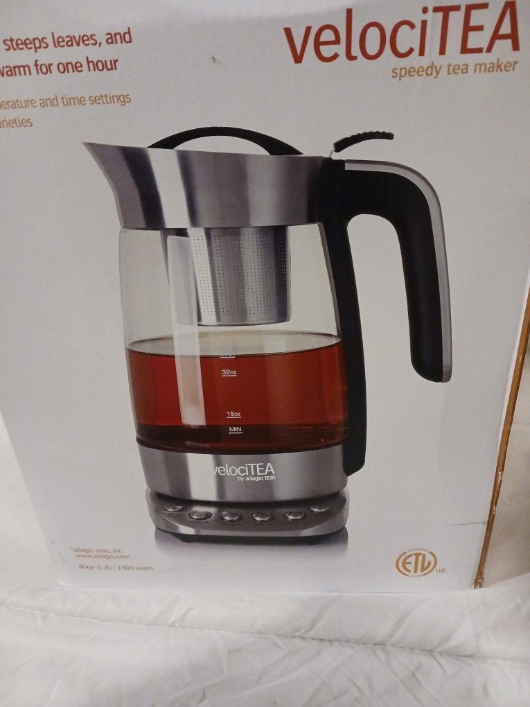 VelociTea Kettle Glass