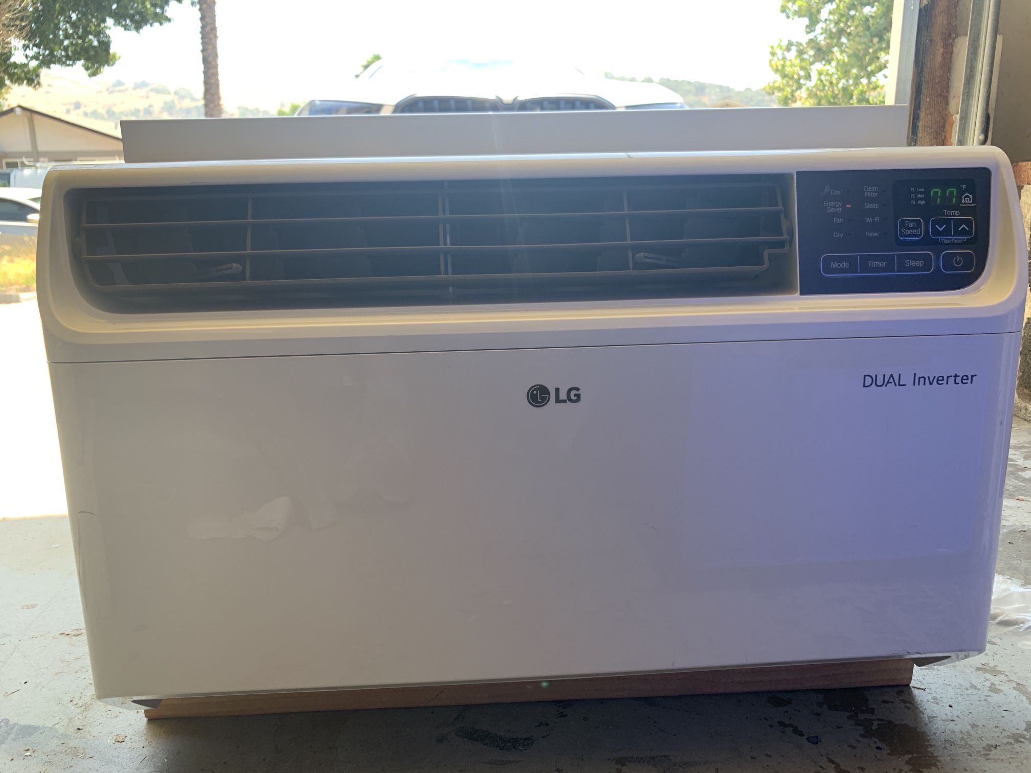 LG Dual Inverter Window AC A/C WiFi LW1517IVSM
